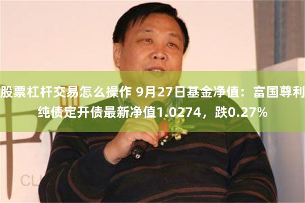 股票杠杆交易怎么操作 9月27日基金净值：富国尊利纯债定开债最新净值1.0274，跌0.27%